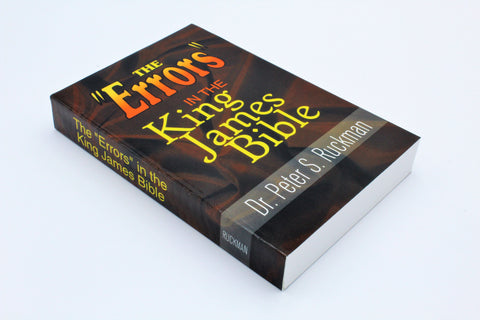 The "Errors" in the King James Bible