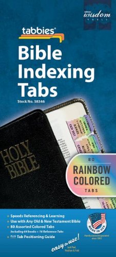 Bible Indexing Tabs (more colors available)