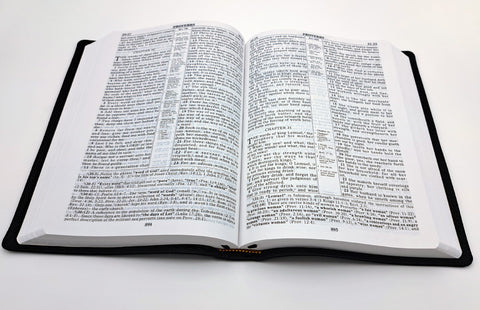 Bible Baptist Bookstore: Large Print Soft-Skin Leather Ruckman Reference Bible