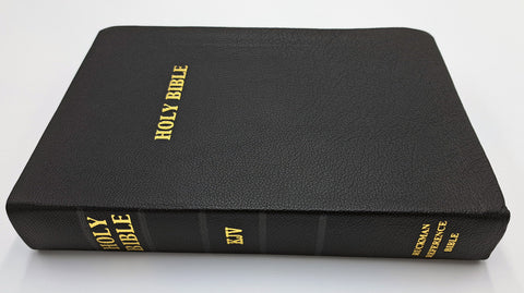 Bible Baptist Bookstore: Large Print Soft-Skin Leather Ruckman Reference Bible