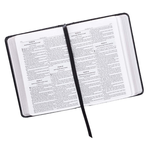 Christian Art Publishers: Mini Pocket Bible Faux Leather Black