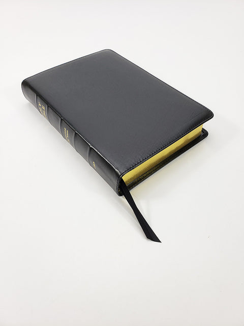 Church Bible Publishers: Midsize Interleaved Corporate Series Bible - Black