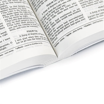 Trinitarian Bible Society: Hampton Text Bible - Blue Softcover