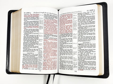 Church Bible Publishers: Compact Cameo Reference Bible Black