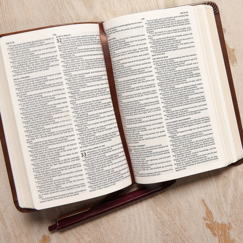 Broadman & Holman Bible: Compact Brown LeatherTouch