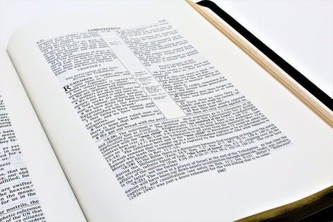 Bible Baptist Bookstore: Wide-Margin Ruckman Reference Bible (other options available)