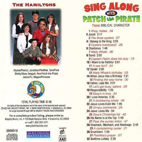 Sing Along With Patch - Patch The Pirate CD