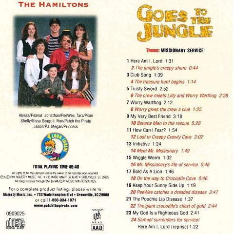 Patch Goes To The Jungle - Patch The Pirate CD