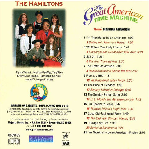 Great American Time Machine - Patch The Pirate CD
