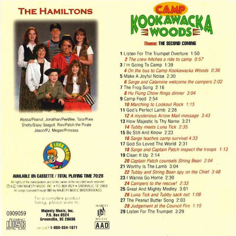 Camp Kookawacka Woods - Patch The Pirate CD