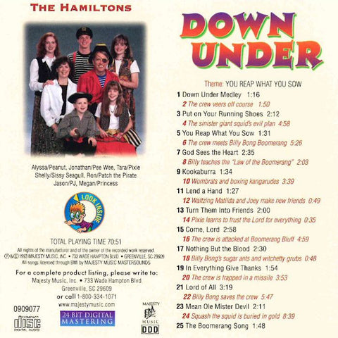 Down Under - Patch The Pirate CD