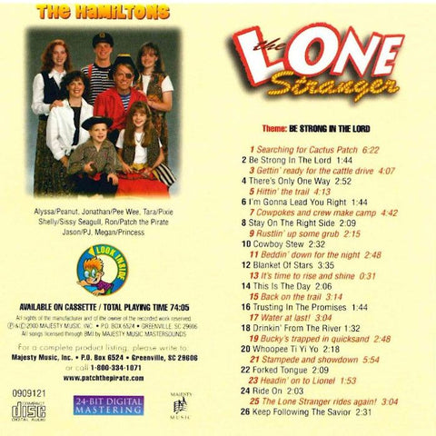 The Lone Stranger - Patch The Pirate CD