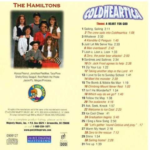 Coldheartica - Patch The Pirate CD