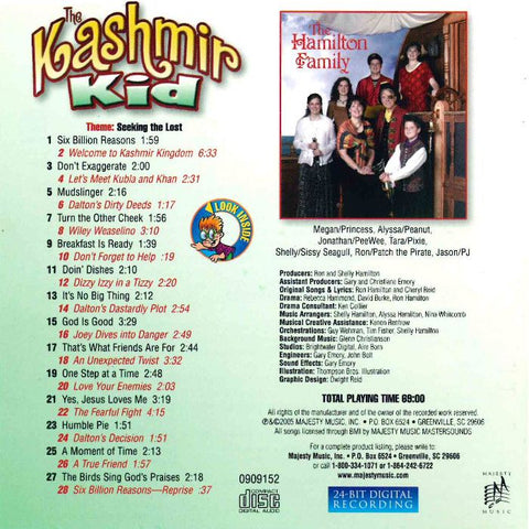 The Kashmir Kid - Patch The Pirate CD