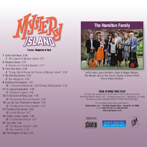 Mystery Island - Patch the Pirate CD