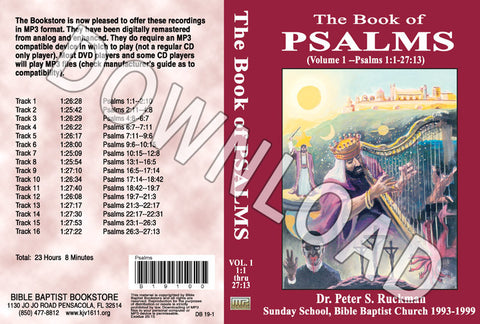 Psalms, Volume 1 - Downloadable MP3