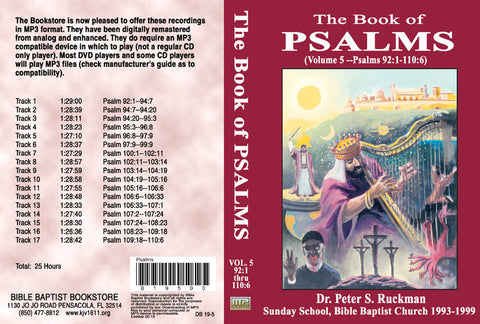 Psalms, Volume 5 - MP3