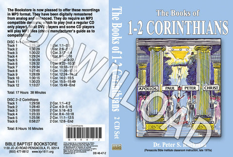 1 & 2 Corinthians - Downloadable MP3