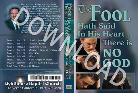 Brian Dunlop: The Fool Hath Said In His Heart... - Downloadable MP3