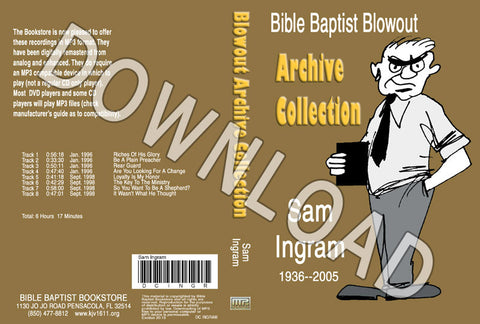 Sam Ingram: Bible Baptist Blowout Archive - Downloadable MP3