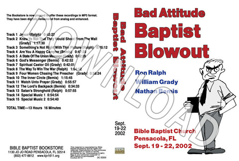 2002 September Blowout Sermons - Downloadable MP3