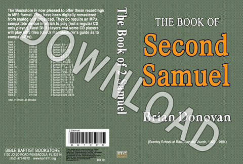 Brian Donovan: 2 Samuel (1992 - 1994) - Downloadable MP3