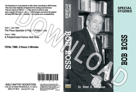 Special Study on Bob Ross - Downloadable MP3