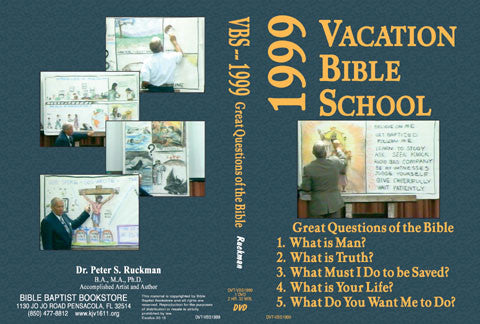 Great Questions of the Bible - 1999 VBS - DVD