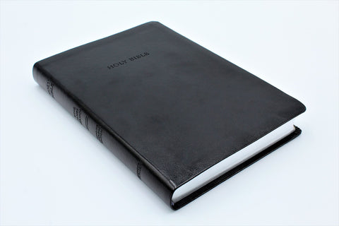 Hendrickson Bible: Large Print Thinline Reference Bible Flexisoft Black