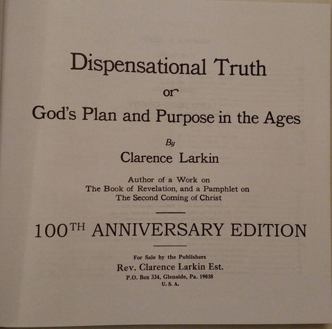 Dispensational Truth
