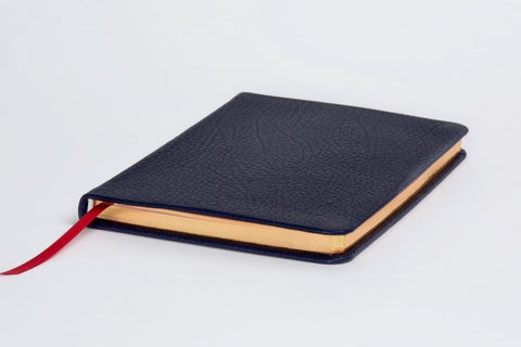 Allan: Notebook Highland Goatskin - Navy