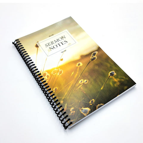 Sermon Notes Notebook - (More styles available)