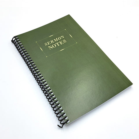 Sermon Notes Notebook - (More styles available)