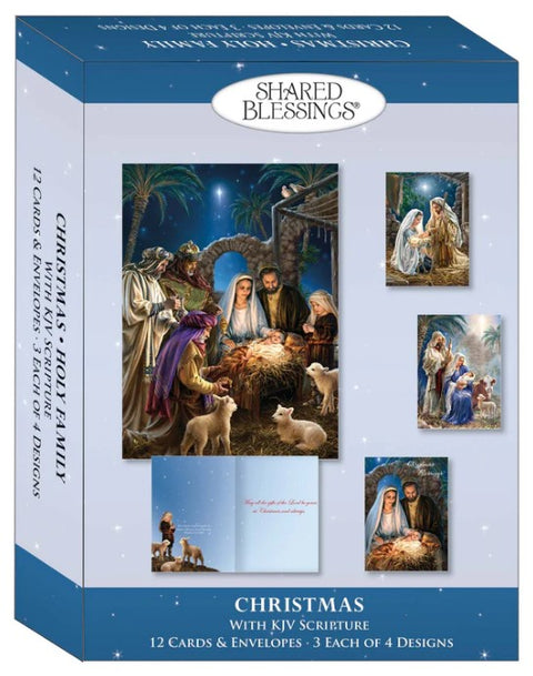 Holy Family Christmas Cards (12-pack)