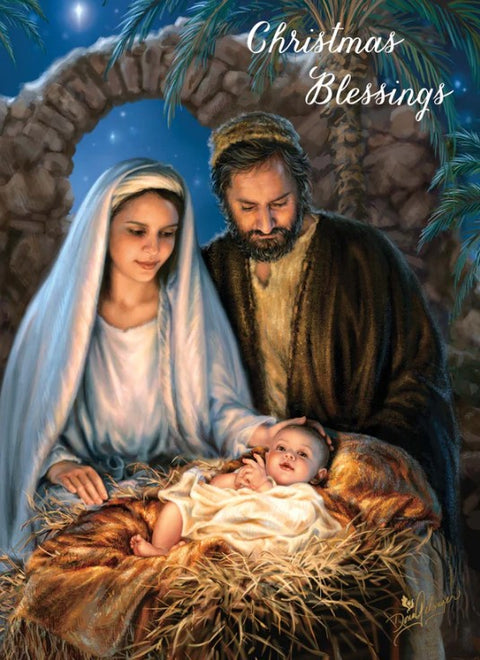 Holy Family Christmas Cards (12-pack)