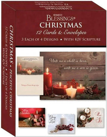 Peaceful Christmas Assorted Christmas Cards (12-pack)