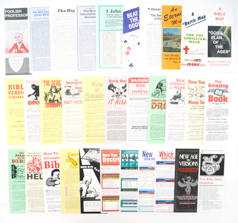 Topical & Doctrinal Tract Sample Pack