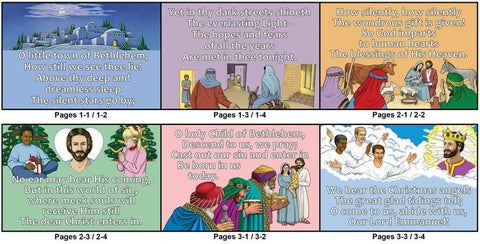 O Little Town of Bethlehem - Visualized Song
