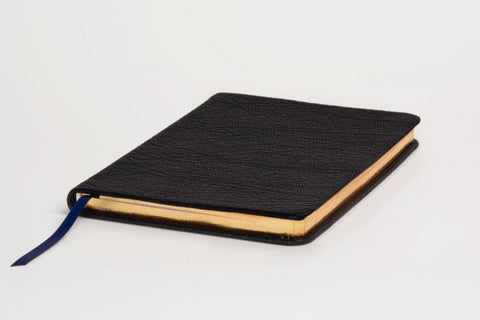 Allan: Notebook Highland Goatskin - Black