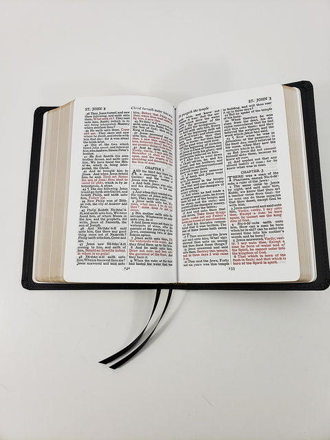 Church Bible Publishers:  Handsize Text Bible - Black