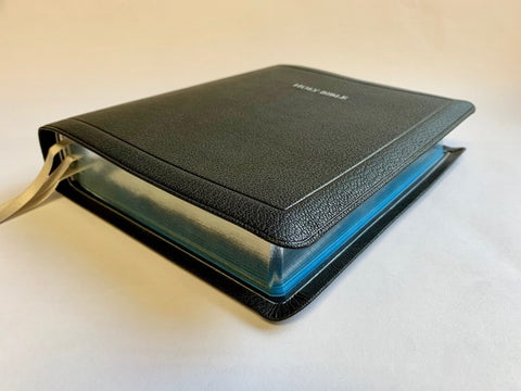Allan Oxford Bible: Brevier Clarendon Wide Margin Reference Bible SILVER LINE EDITION #5WM BLK S