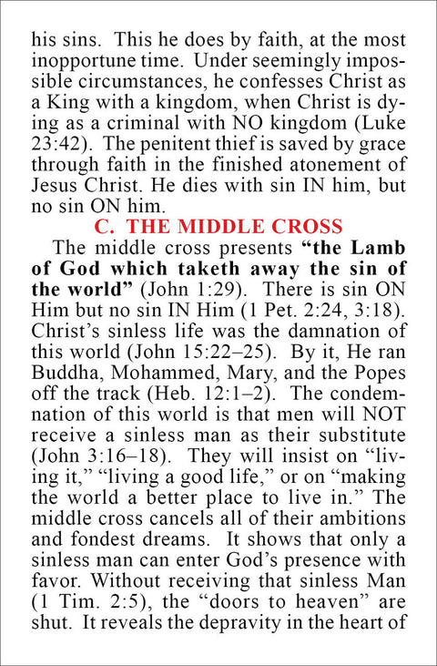 The Three Crosses - Tract