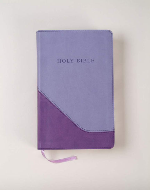 Hendrickson Bible: Personal Size Giant Print Reference Bible (Lavender & Purple)