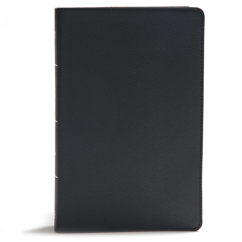 Broadman & Holman Bible: Giant Print Reference Bible Genuine Leather - Black
