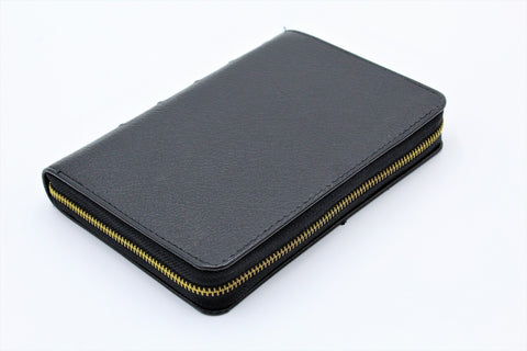 Cambridge Bible: Pocket Reference Bible Black French Morocco Leather Zippered