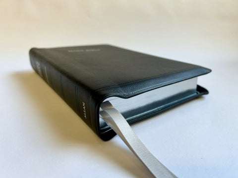 Allan Oxford Bible: Longprimer #52 - Black Meriva Calfskin Silver Line
