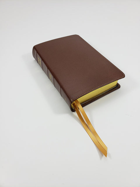 Church Bible Publishers: Compact Cameo Reference Bible Brown