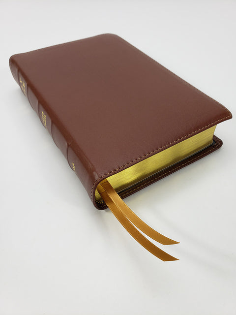 Church Bible Publishers:  Handsize Text Bible - Brown