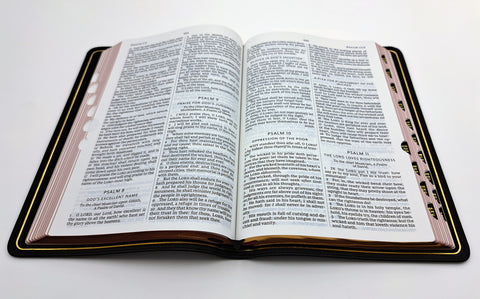 Thomas Nelson Bible: Large Print Thinline Goatskin Premier Collection - Indexed
