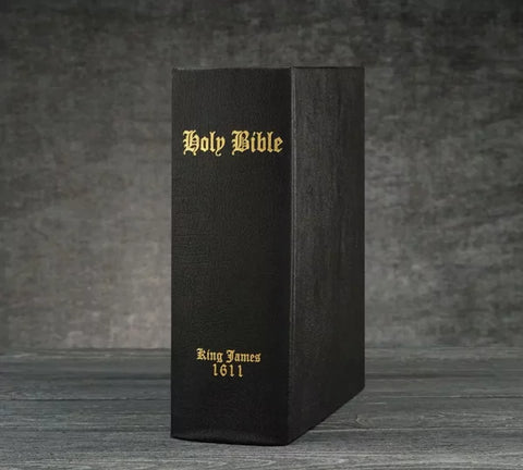 Facsimile 1611 King James Bible: Synthetic Leather Reference - Hardcover